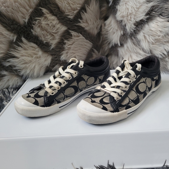 Coach Signature Sneakers - Picture 2 of 7
